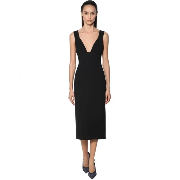 slim fit dress slacks Victoria Beckham – Victoria Beckham Asymmetrical Maxi Dress in Barcelona or  Shop Online Mujer 721-000706 01 main image 1